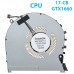 Ανεμιστηράκι Fan Laptop HP Omen 17-CB 17-CB0030NR 17-CB0092NR MG75091V1-1C020-S9A GTX1660 (CPU)  (11mm πάχος)