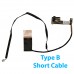 350401W00-600-G - LED Καλωδιοταινία οθόνης Flex Screen Cable fot Laptop HP Compaq CQ72 G72 G72T (Type B Short Cable)
