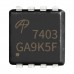 P-Channel MOSFET AON7403 AO7403 7403 DFN-8