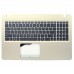 Γνήσιο Πλαστικό Laptop -  Palmrest πλαστικό -  Cover C για Asus A540L X540L GOLD KEYBOARD US