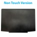 Πλαστικό Laptop - LCD πλαστικό κάλυμμα οθόνης - Cover A για Lenovo Y700-15 Y700-15ISK Y700-15ACZ BLACK MATTE (Non Touch model)