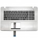 Πλαστικό Laptop - Palmrest πλαστικό -  Cover C για Asus X751J X751LX X751MA X751LA R752L R752M Silver US Keyboard