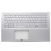 Γνήσιο Πλαστικό Laptop - Palmrest πλαστικό -  Cover C για Asus A512 F512 S512 X512 X512DA X512FA SILVER with US Keyboard