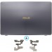 Γνήσιο Πλαστικό Laptop - LCD πλαστικό κάλυμμα οθόνης - Cover A για Asus F705 M705 N705 P1700 R702 S705 X705 GREY with hinges