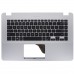 Γνήσιο Πλαστικό Laptop -  Palmrest πλαστικό -  Cover C για Asus A505 F505 K505 R504 S505 X505 γκρί με US πληκτρολόγιο