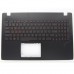 Γνήσιο - Palmrest πλαστικό -  Cover C Laptop Asus FX53 FX553 GL543 GL553 PX553 μαύρο με US πληκτρολόγιο και ηχεία