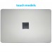 LCD πλαστικό κάλυμμα οθόνης - Cover A για Dell Inspiron 15 7537 07K2ND Ασημί ματ (touch models)