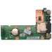 DC Κουμπί λειτουργίας USB LAN Board για Laptop Asus A52J K52J X52J A52JV K52JR Rev 2.2