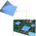 Blue Silicone Compounds Conductive Thermal Pad 10mm*10mm*1mm (100 τεμάχια)